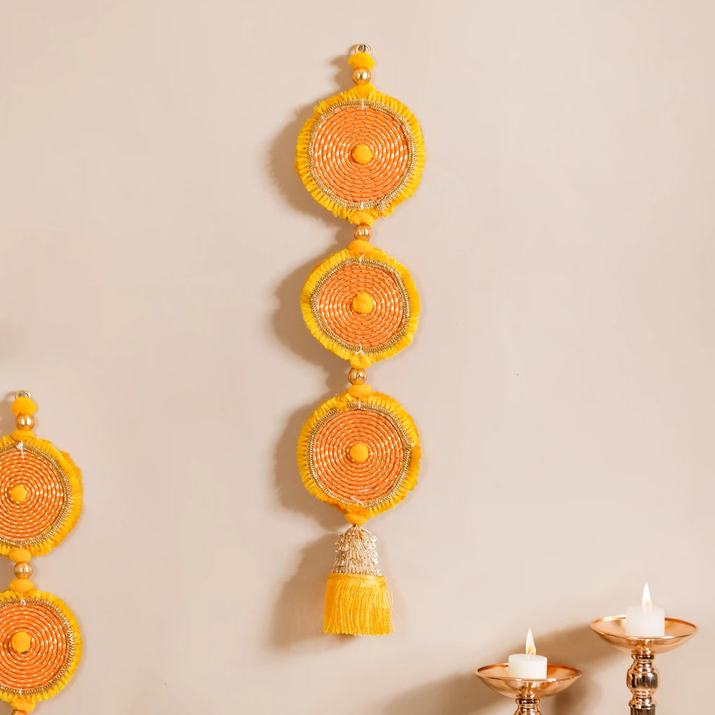 Sustainable Handcrafted Wall Hanging Set of 2 Nestasia