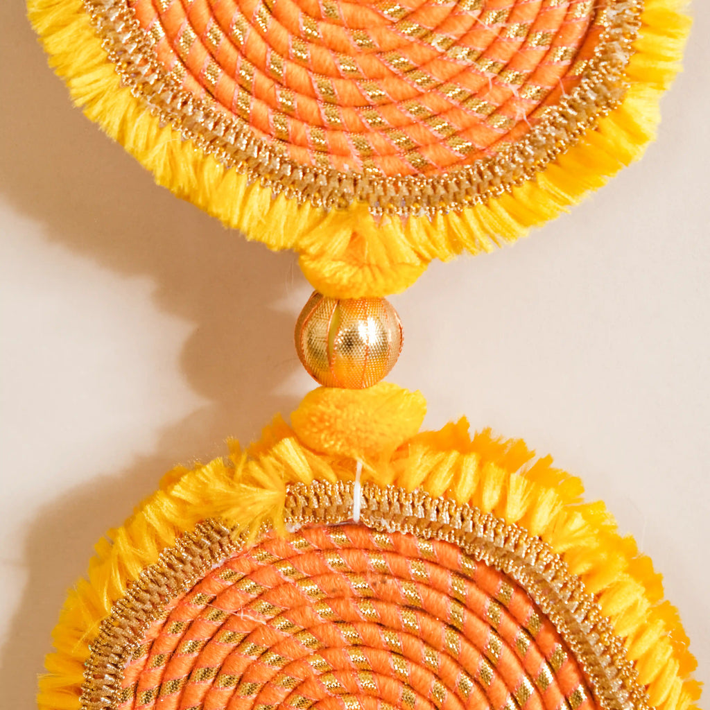 Sustainable Handcrafted Wall Hanging Set of 2 Nestasia