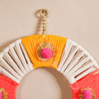 Handmade Festive Wall Hanging Set Of 2 Multicolour Nestasia
