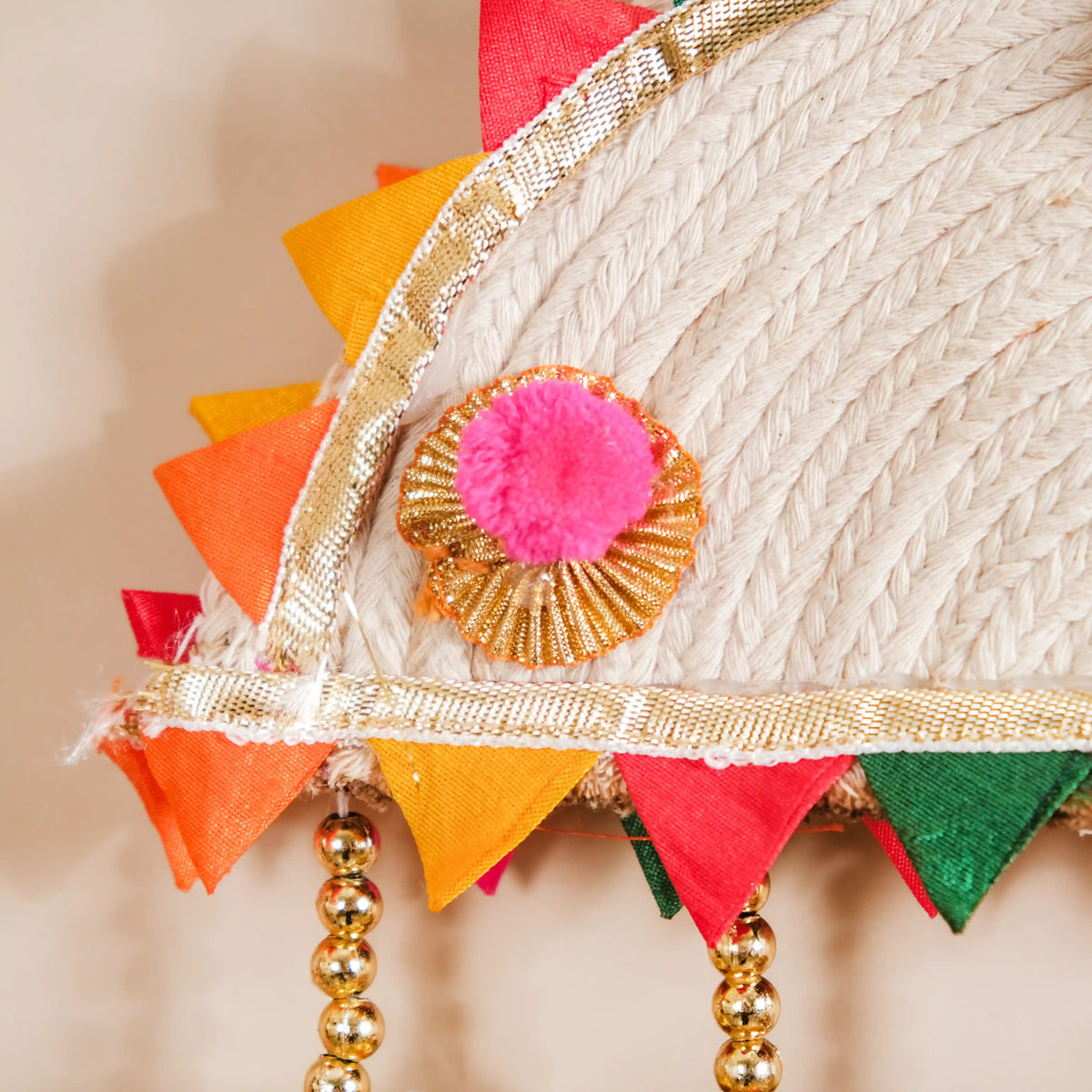 Multicolour Decorative Wall Hanging Set of 2 Nestasia