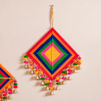 Vibrant Kite Wall Hanging Set of 2 Nestasia