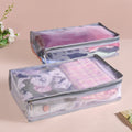 Wardrobe Organiser Storage Bag Duo In Grey Nestasia