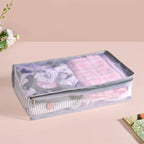 Wardrobe Organiser Storage Bag Duo In Grey Nestasia