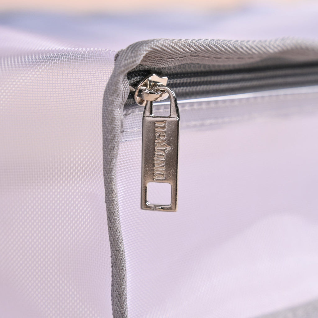 Wardrobe Organiser Storage Bag Duo In Grey Nestasia