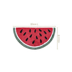 Watermelon Anti Slip Tufted Cotton Mat 83x43cm Nestasia