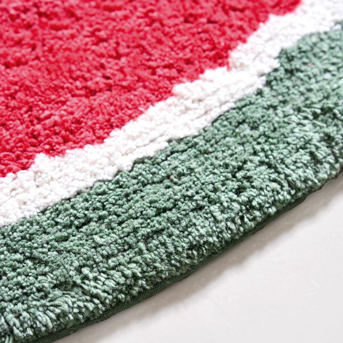 Watermelon Anti Slip Tufted Cotton Mat 83x43cm Nestasia