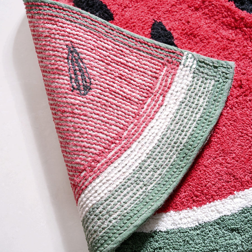 Watermelon Anti Slip Tufted Cotton Mat 83x43cm Nestasia