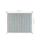 Wave And Weave Pure Cotton Throw Nestasia