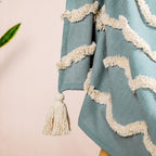 Wave And Weave Pure Cotton Throw Nestasia