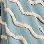 Wave And Weave Pure Cotton Throw Nestasia