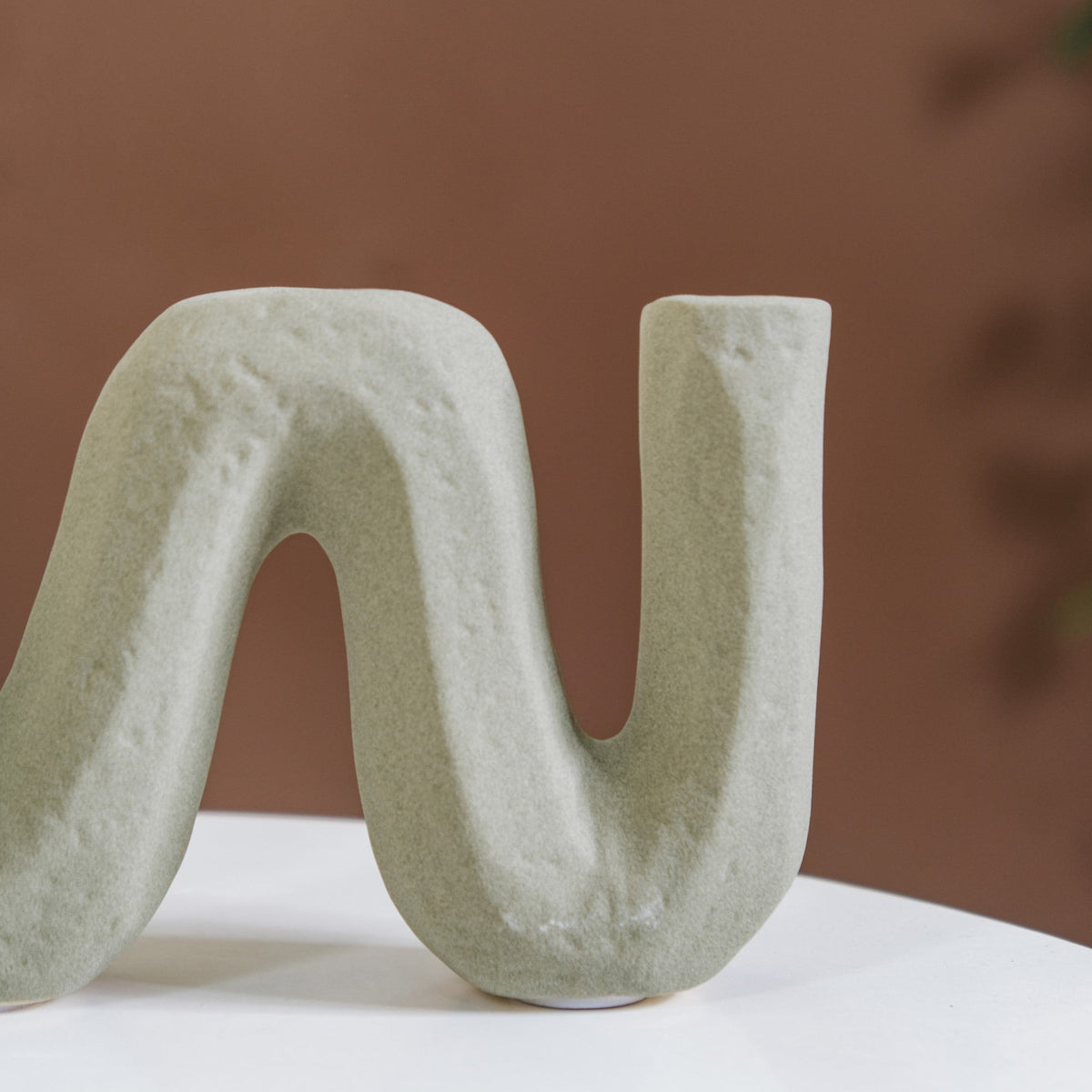 Matte Organic Chevron Vase Nestasia