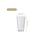 Wavy Tall Tumbler Set Of 6 450ml Nestasia