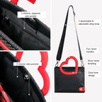 Soi Heart Handle Handbag Nestasia