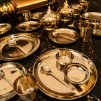 Kansa Luxury Dinner Serving Set Vedansh Craft
