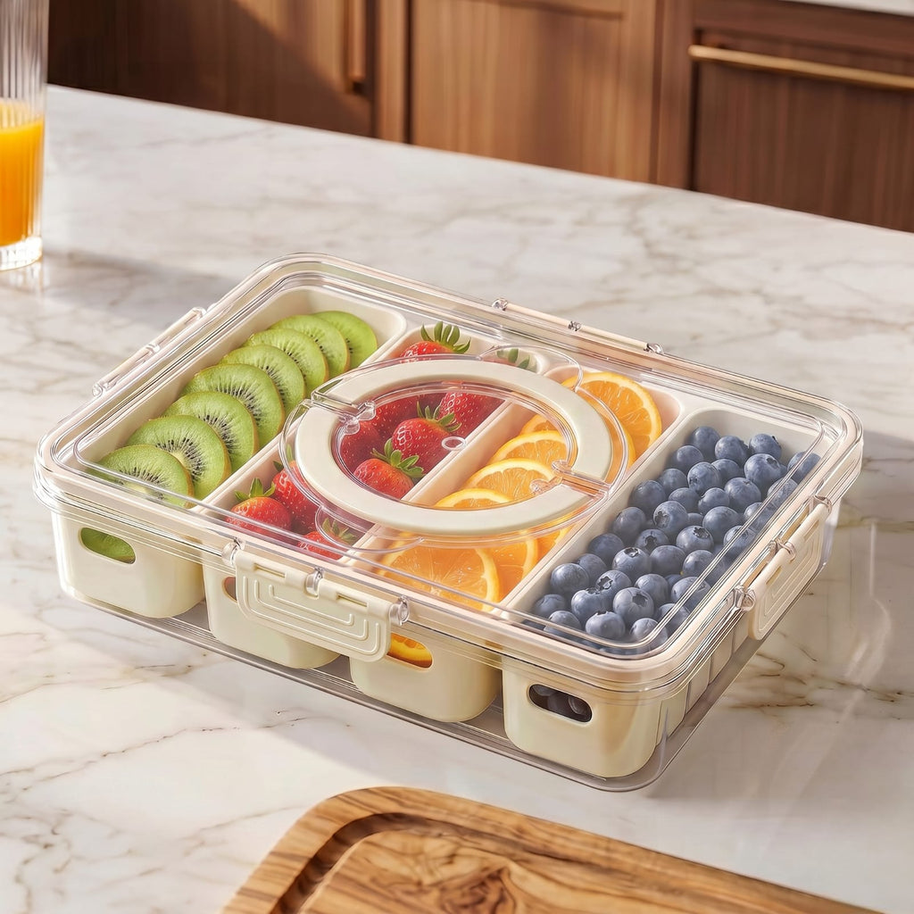 FreshGrid 4 Compartments Airtight Storage Box Nestasia