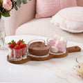 Triple Treat Platter With Bowl Set Of 4 Nestasia