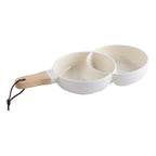 White Chip and Dip Bowl 500 ml Nestasia