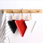 White Triangle Plate Nestasia