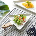 White Triangle Plate Nestasia