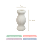 Pleated Flower Vase For Room Decor