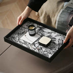 Wildlife Print Desk Organizer Tray Rectangle Nestasia