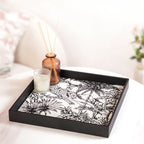 Wildlife Print Desk Organizer Tray Square Nestasia