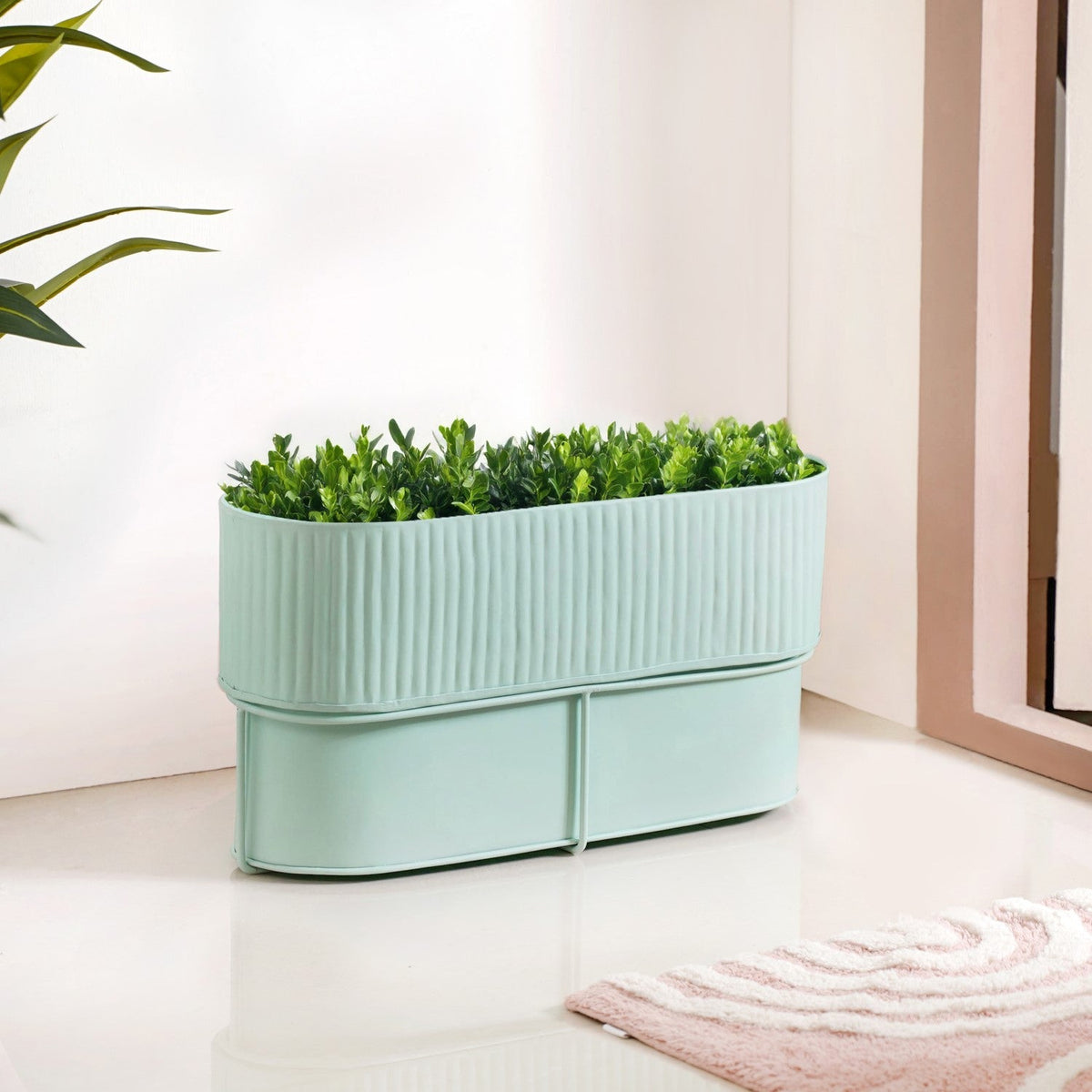 Window Box Planter With Stand Mint Nestasia