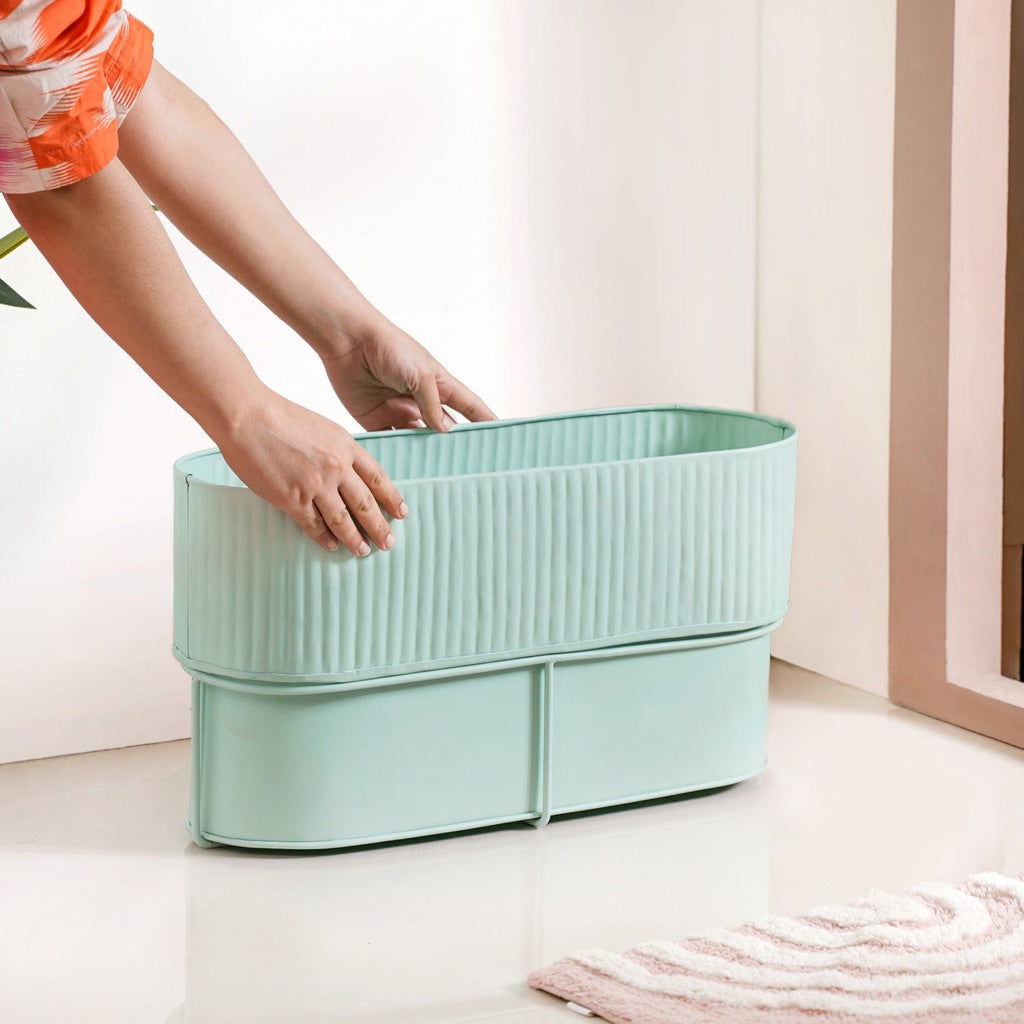 Window Box Planter With Stand Mint Nestasia