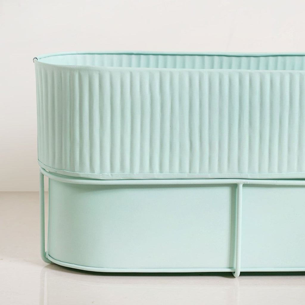 Window Box Planter With Stand Mint Nestasia