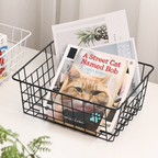 Wire Basket Black Nestasia