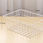 Wire Basket White Nestasia