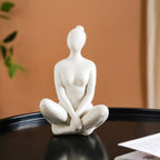Sitting Woman Showpiece Nestasia