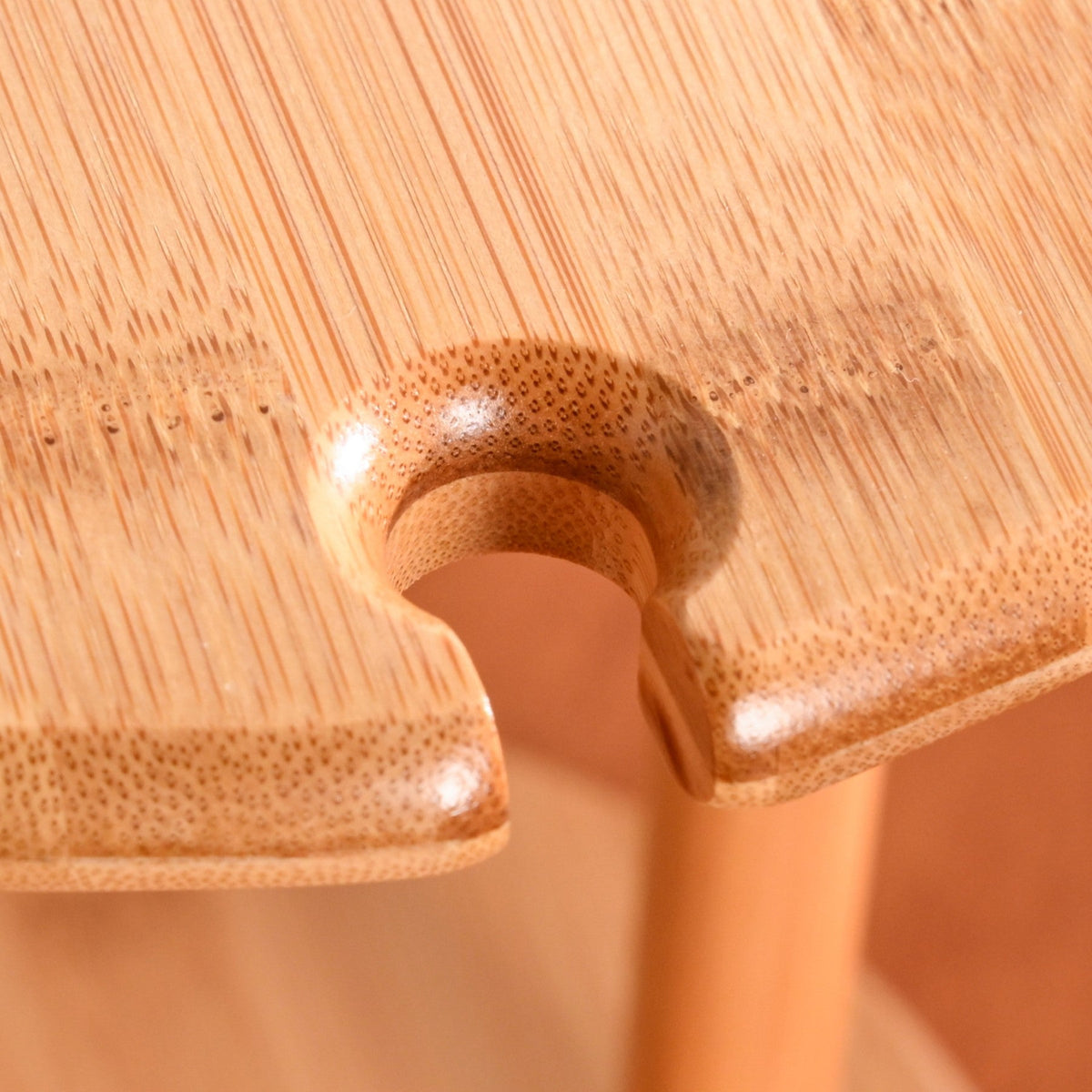 Mod Round Wooden Wine Bottle And Glass Holder Nestasia