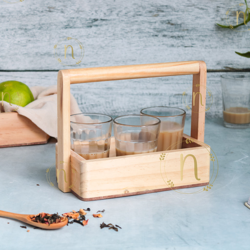 Wooden Caddy Nestasia
