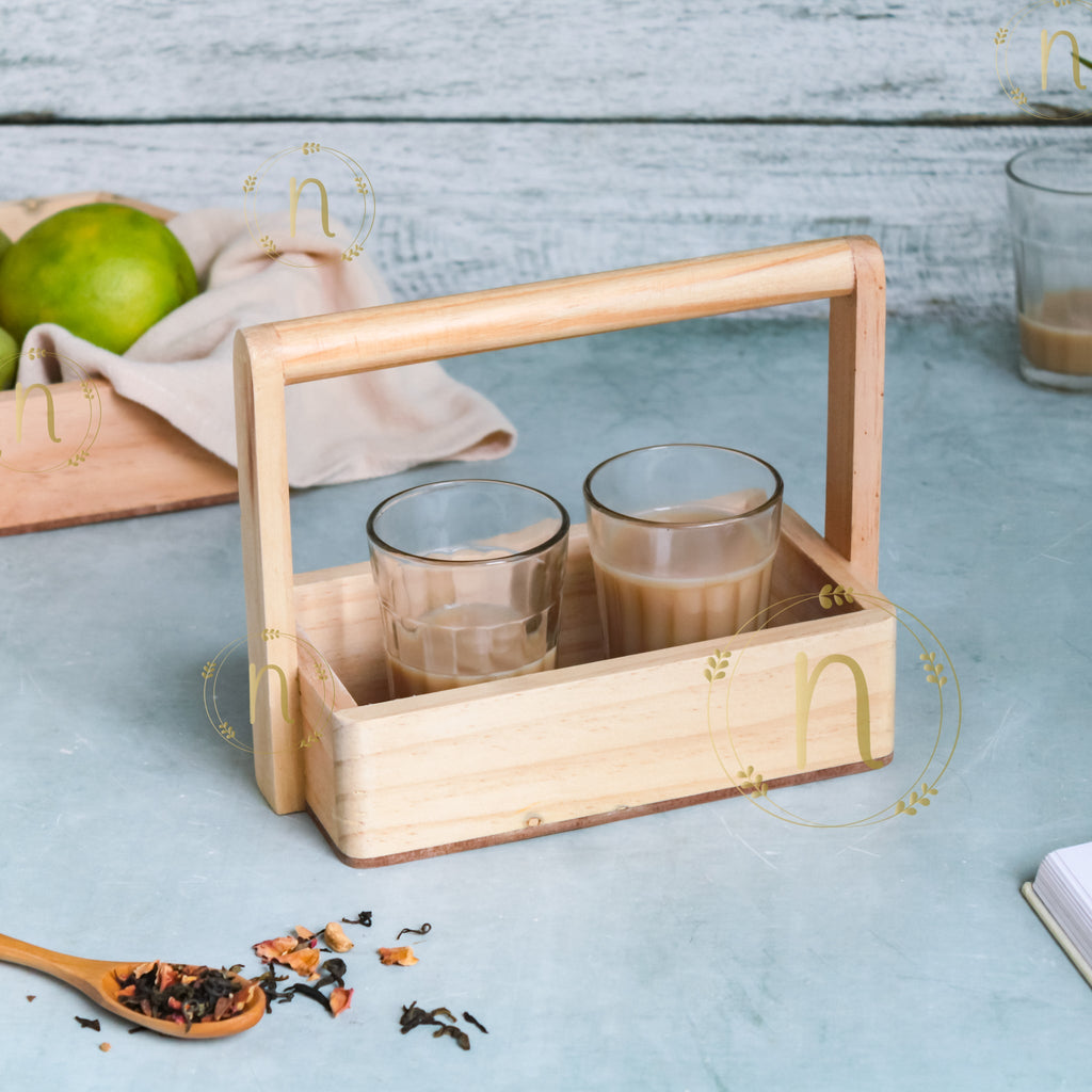 Wooden Caddy Nestasia