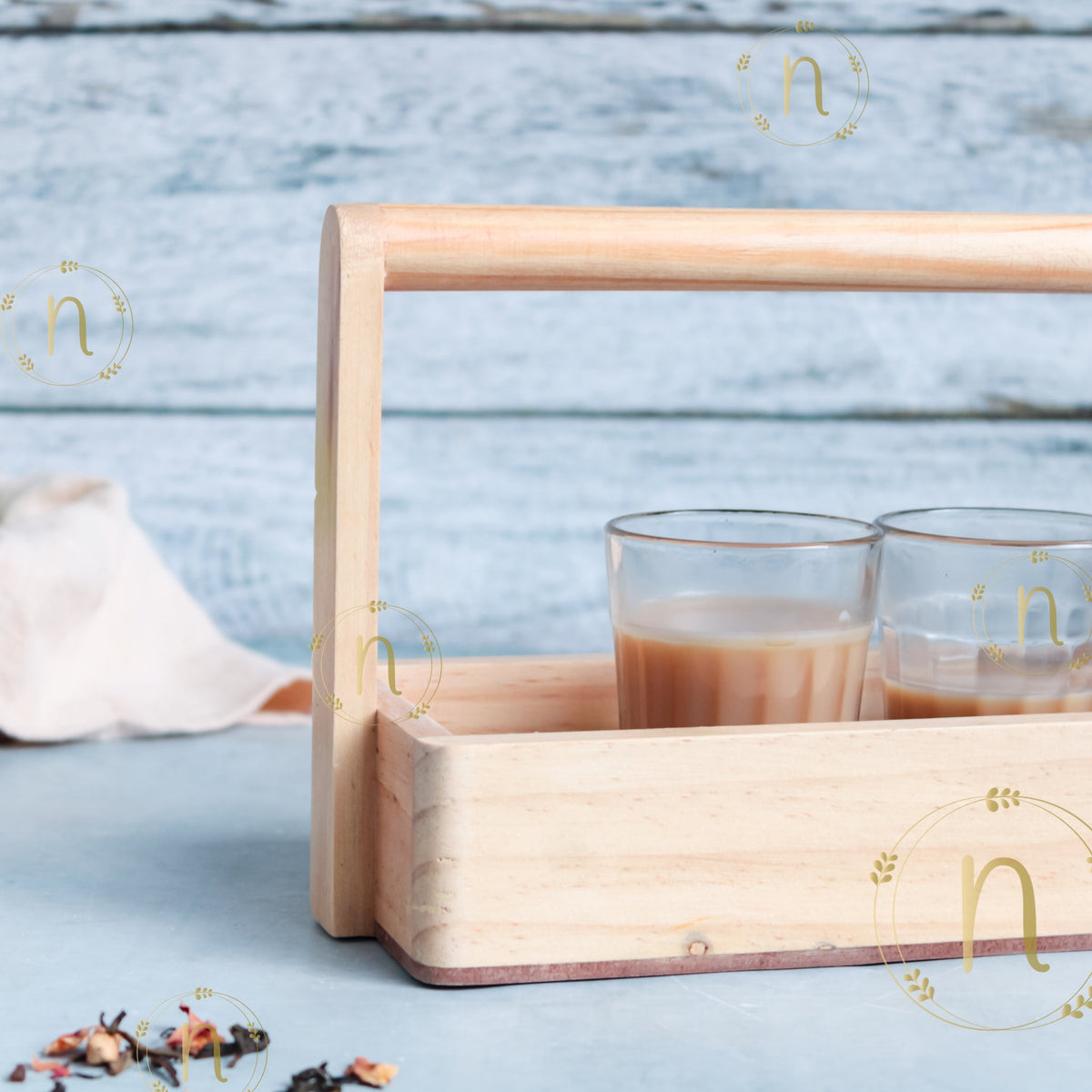 Wooden Caddy Nestasia