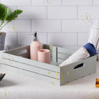 Grey Wooden Crate Nestasia