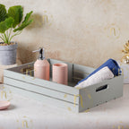 Grey Wooden Crate Nestasia
