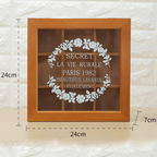 Wooden Lid Box Nestasia