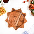 Lion Shaped Wooden Platter Nestasia