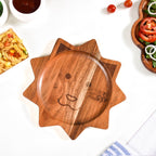 Lion Shaped Wooden Platter Nestasia