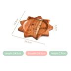 Lion Shaped Wooden Platter Nestasia
