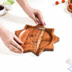 Lion Shaped Wooden Platter Nestasia