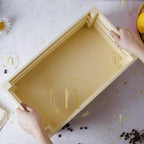 White Wooden Storage Crate Nestasia