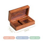Handcrafted Wooden Dominos Game Nestasia