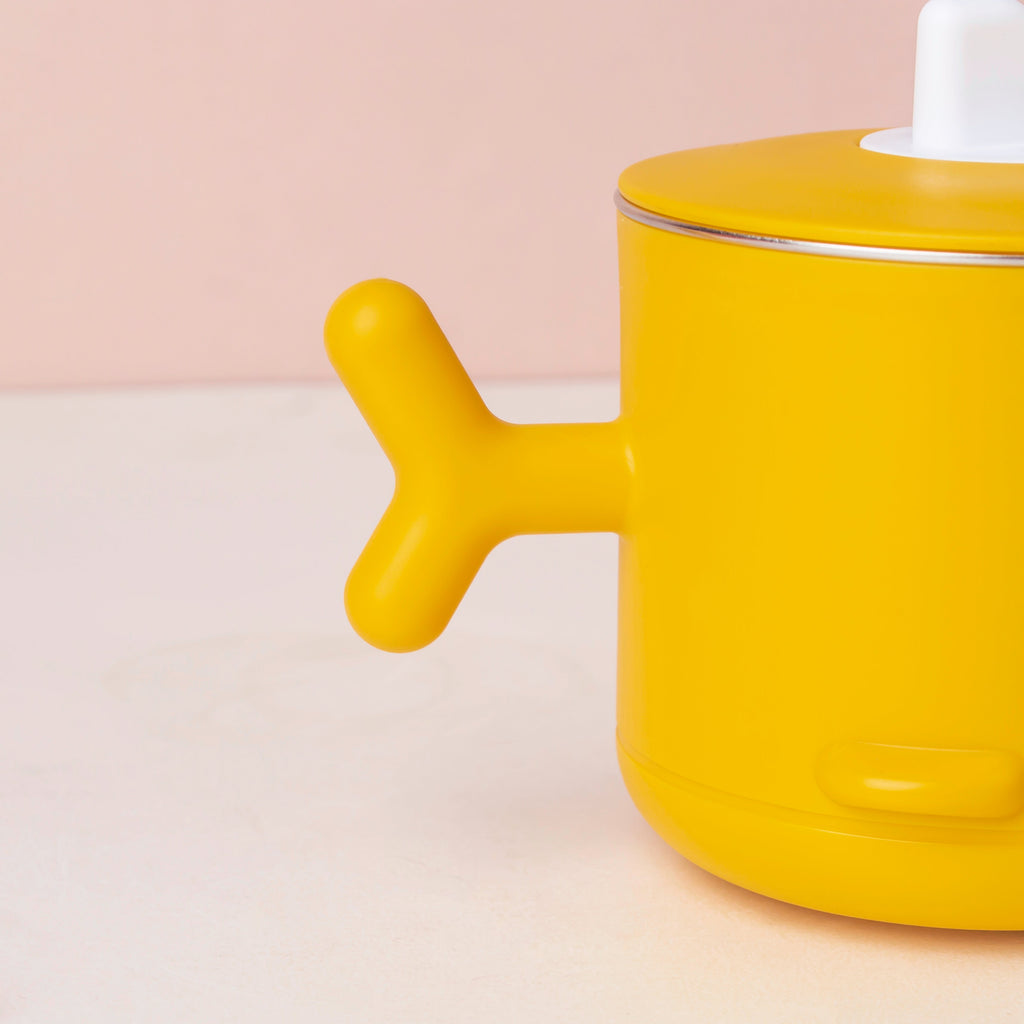Keep Warm Stainless Steel Feeding Cup Yellow 200 ml Nestasia