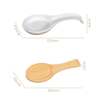 Ceramic Spoon Rest With Stand Nestasia