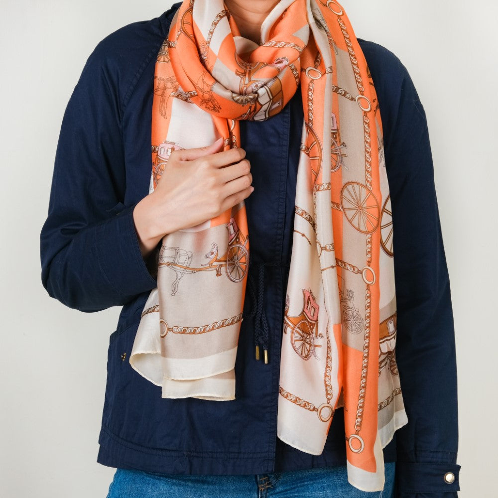 Carriage Luxury Scarf Nestasia