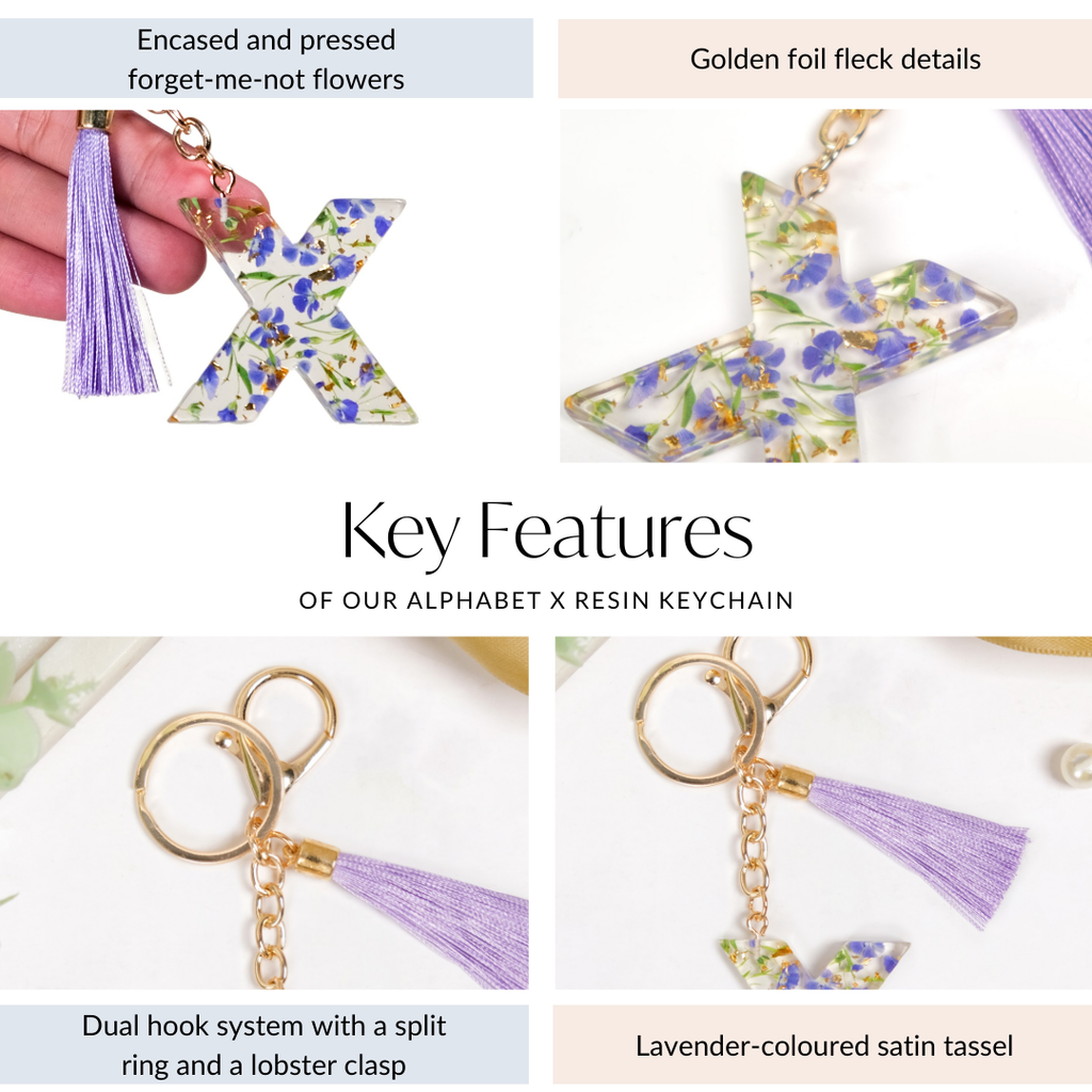 Lush Botanic Beauty X Resin Keyring With Tassel Nestasia