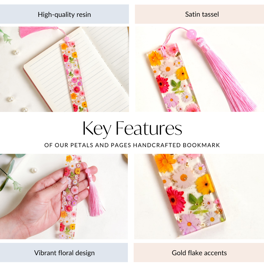 Petals And Pages Bookmark Nestasia